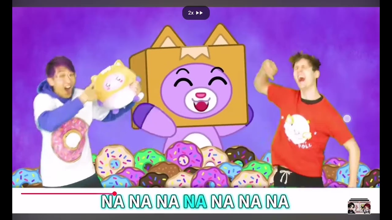 Lankybox donut song compilation video🍩🍩🍩