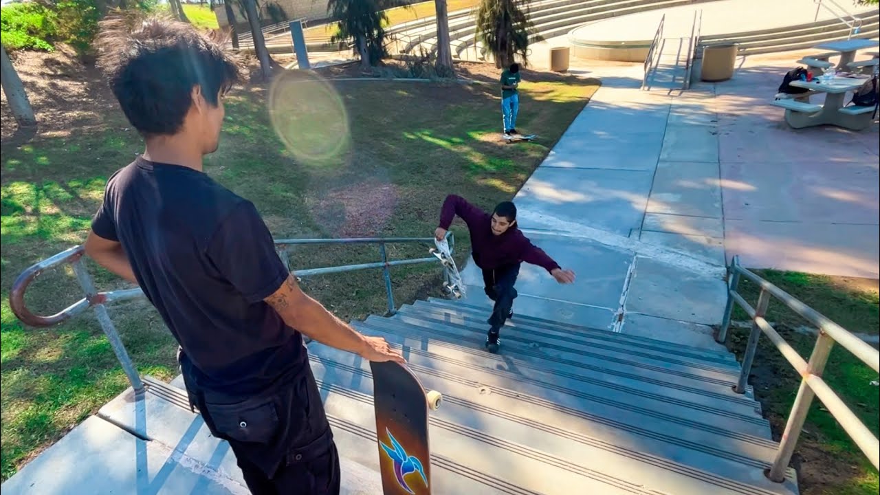 12 stair Battle!