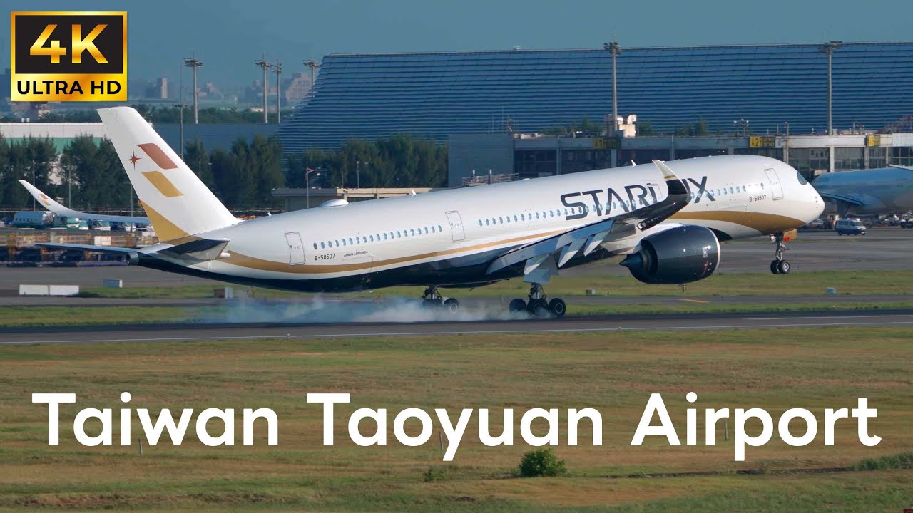 14 架飛機近距離特寫！桃園機場北跑道｜14 Aircraft Close-Up Spotting at Taiwan Taoyuan Airport