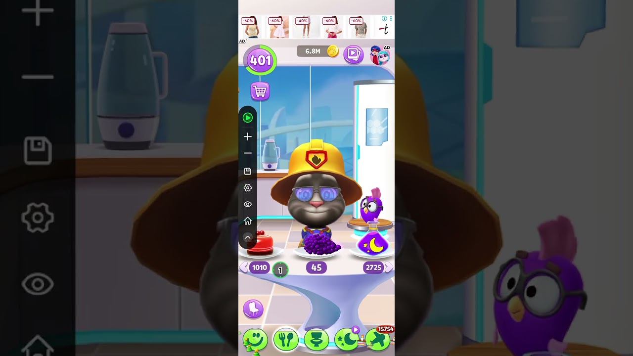 #talkingangela2newupdate2023  level 401-402 divertidos 🎊🎉