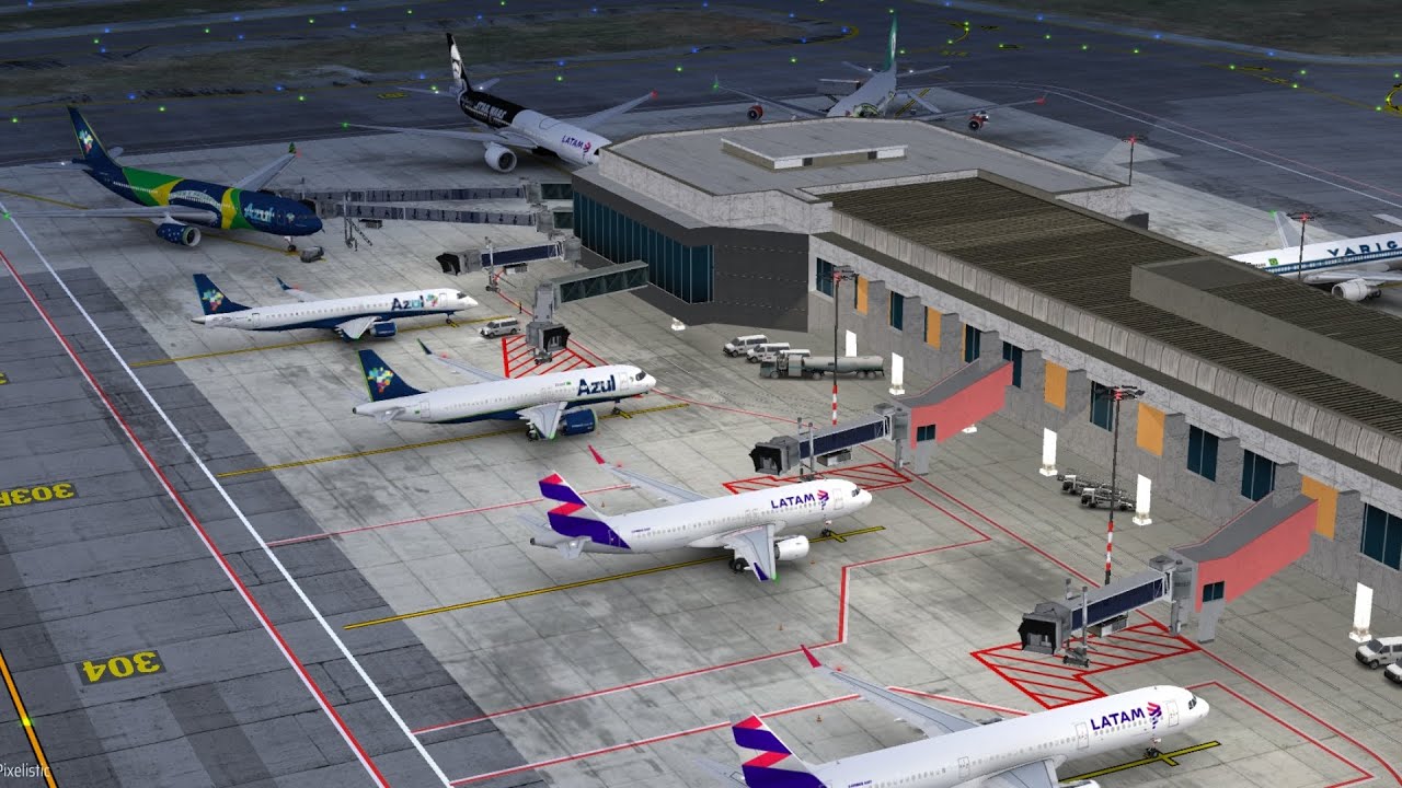 Unlocking Terminal - 2A at Sao Paulo Airport | World of Airports | Gameplay