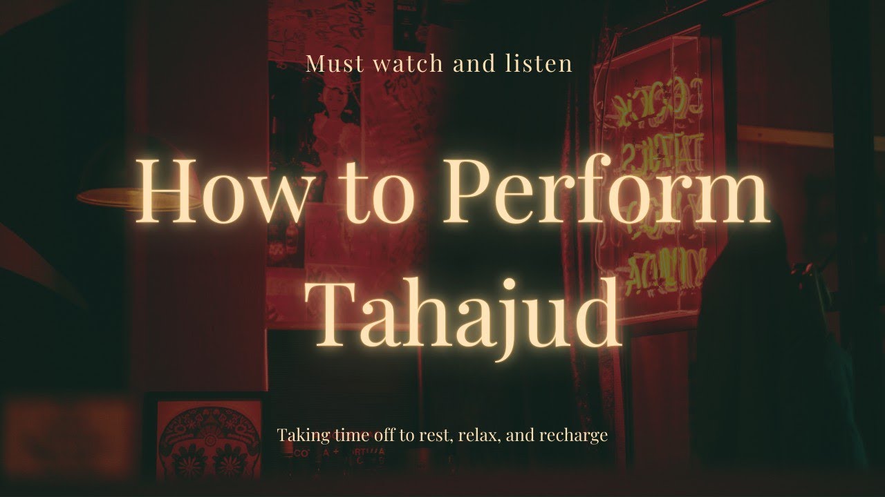 How to Perform Tahajjud Prayer: Step-by-Step Guide #tahajjud #howtoperform #blessings