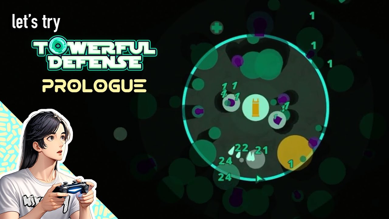 Let's Try: Towerful Defense / Tower defence meets shoot em up meets roguelike