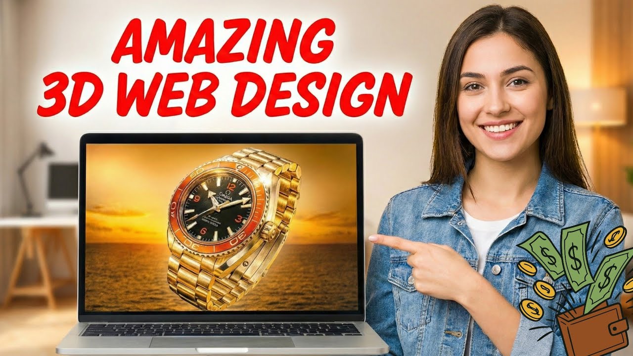 I Built an Award-Winning 3D Website in 10 Minutes Using AI