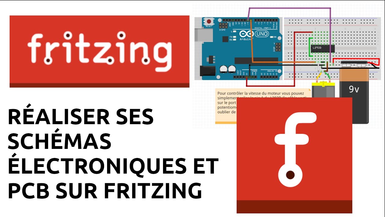 Réaliser ses schémas électroniques et pcb | TUTORIEL FRITZING