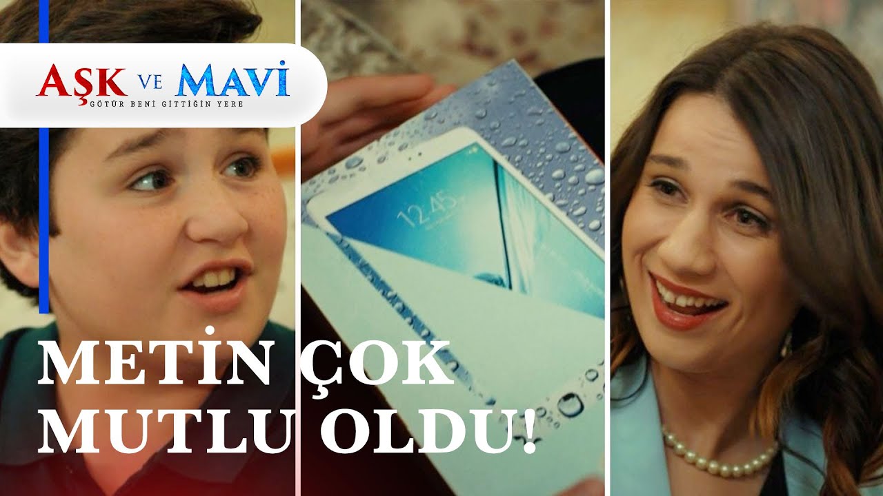 Safo, Metin'e telefon aldı - Aşk ve Mavi 67. Bölüm