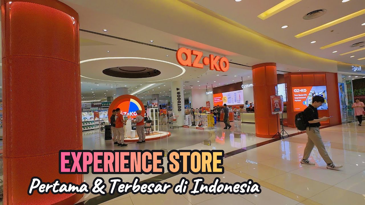 EKSPLOR AZKO EXPERIENCE STORE DI LIVING WORLD ALAM SUTERA | PERABOT RUMAH TERLENGKAP