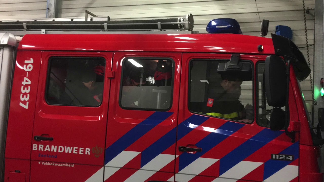 24 uurs dienst Jeugdbrandweer Zeeland, team Goes