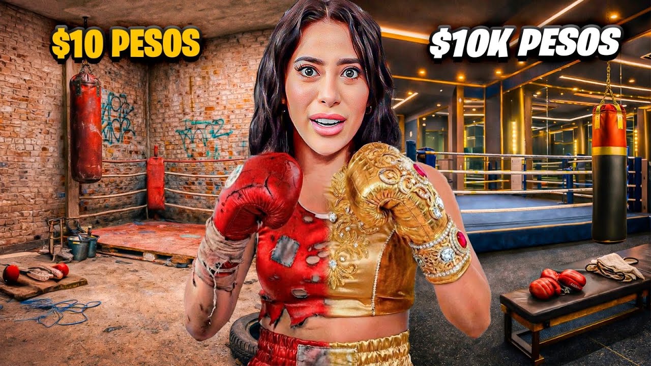 ENTRENANDO en un GIMNASIO CARO VS BARATO 
