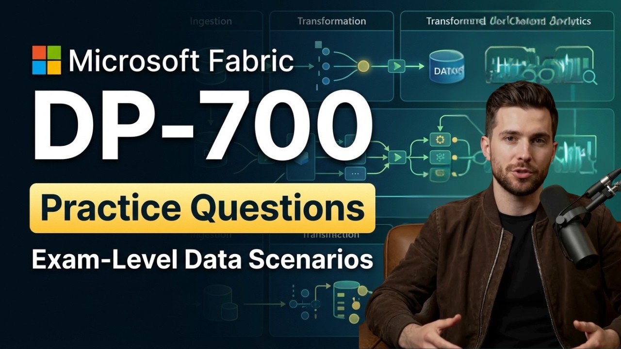 Microsoft DP-700 Exam Questions: Fabric Data Engineer Associate