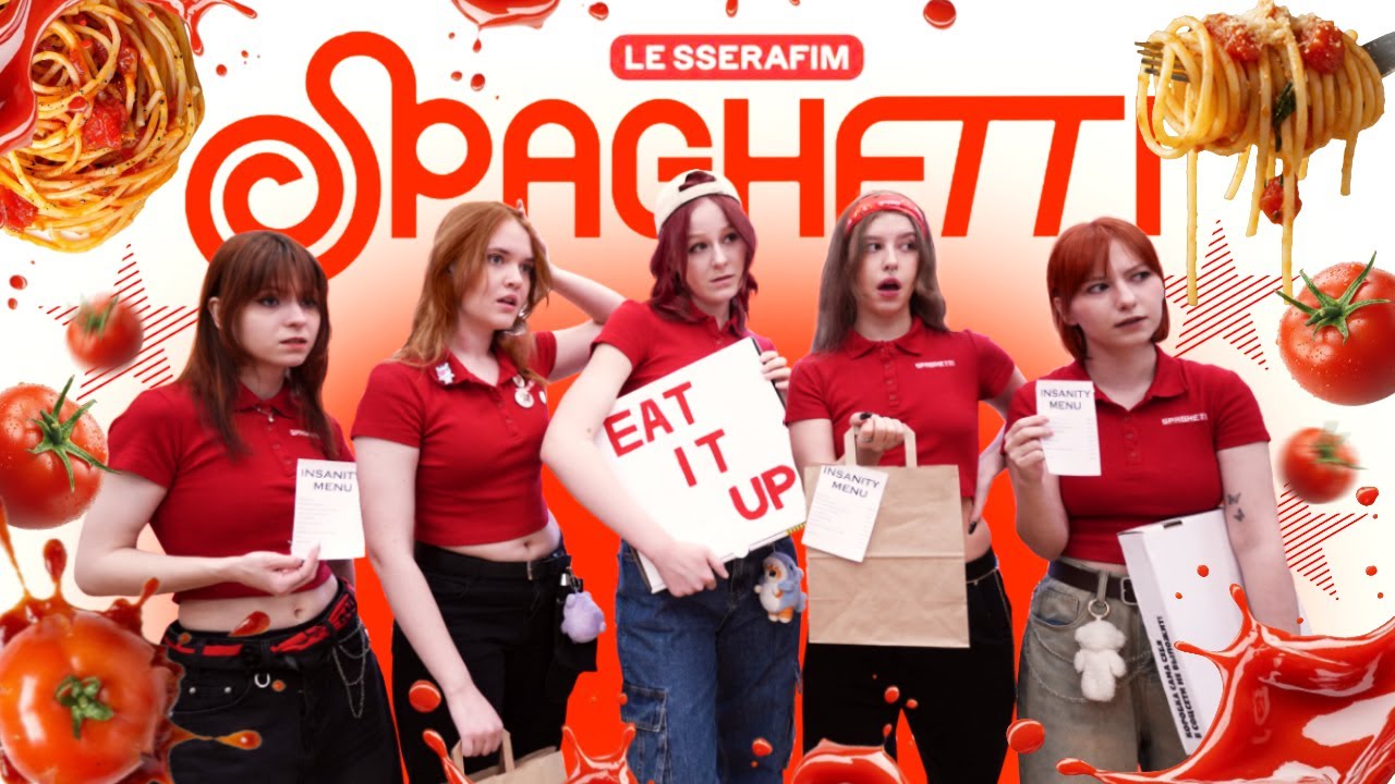 [KPOP IN PUBLIC | MIX TAKE] LE SSERAFIM (르세라핌) - ‘SPAGHETTI’ Dance Cover by INSANITY| Russia