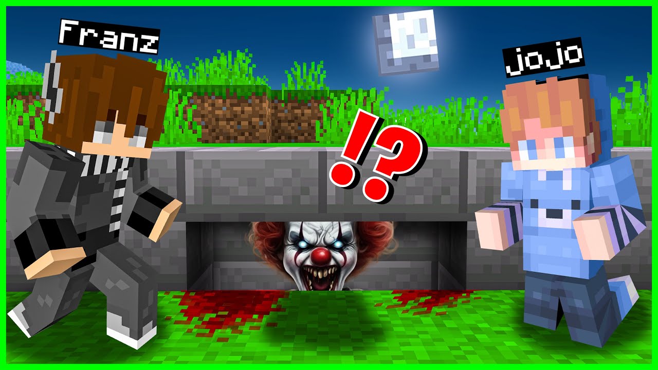 GAWAT!! AKU MELIHAT PENAMPAKAN BADUT MENGERIKAN di MINECRAFT
