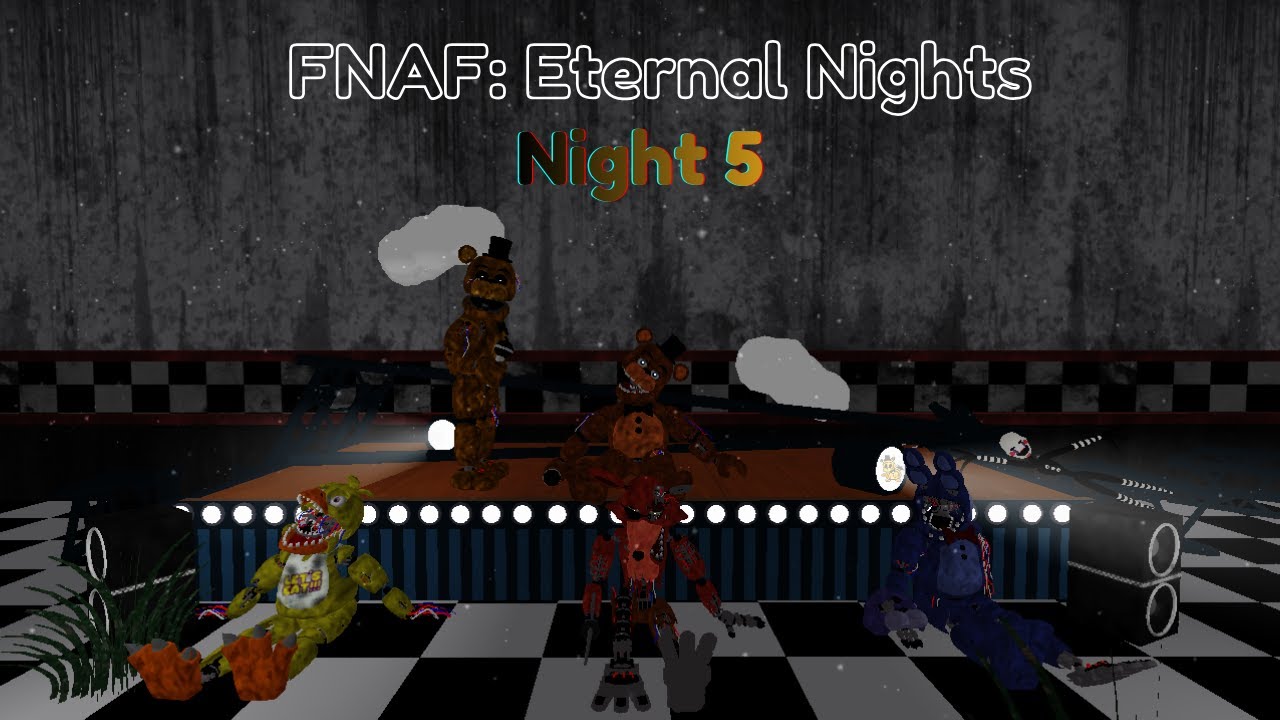 The end..... Roblox FNAF: Eternal Nights------------------------ Night 5