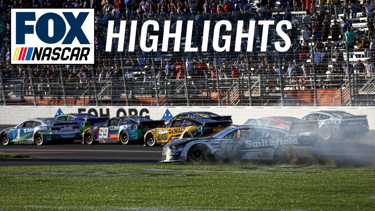 ATLANTA HIGHLIGHTS: Byron, Bubba, Chastain battle for win | NASCAR ON FOX