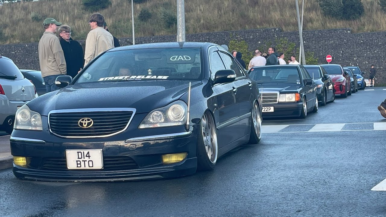 Cars arriving at jpcni (more vids later) #recommended #japanesecars #carmeet 