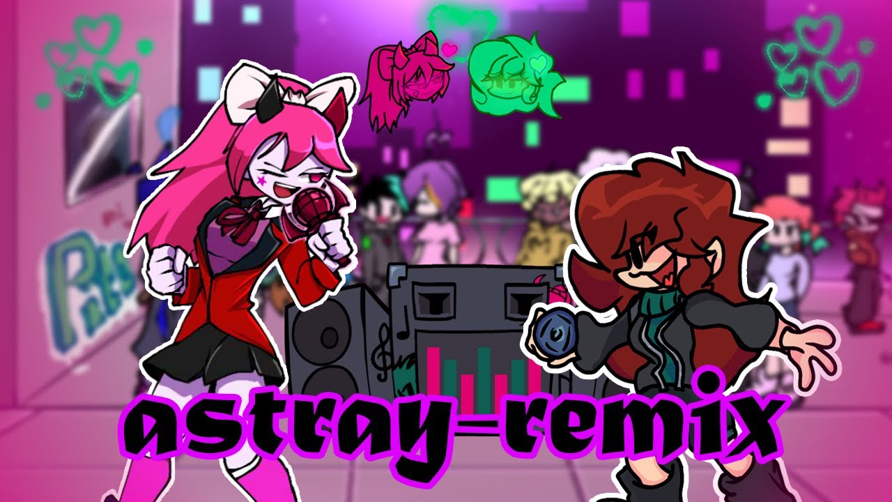 Astray-Remix but Monizy & Alis sing it 🎶(FNF Cover)
