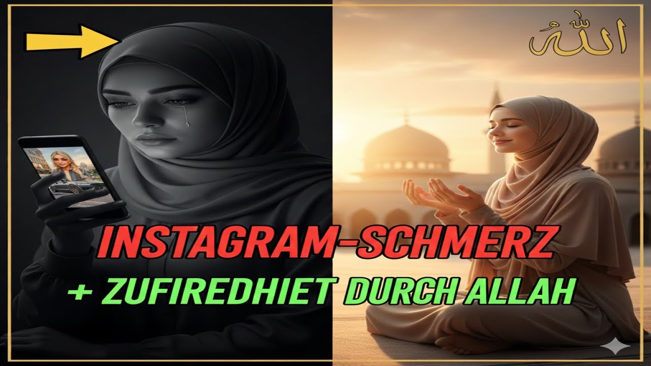 Der INSTAGRAM SCHMERZ: Stoppe den Vergleich (Qana'ah) und besiege NEID (Hasad)!