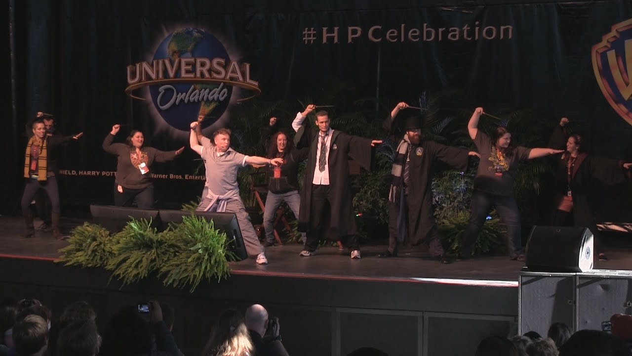 Wand combat masterclass with Harry Potter choreographer and Mr. Weasley