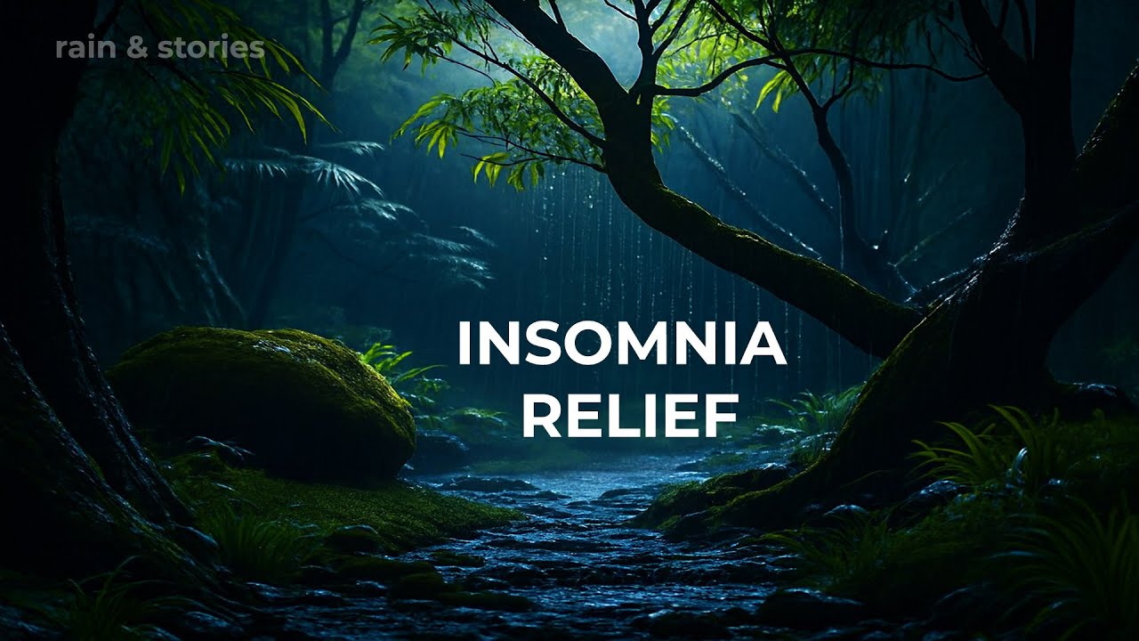 Soothing Rain 🌧️ Deep Sleep Music for Bedtime Routine, Say Goodbye to Anxiety & Stress Tonight