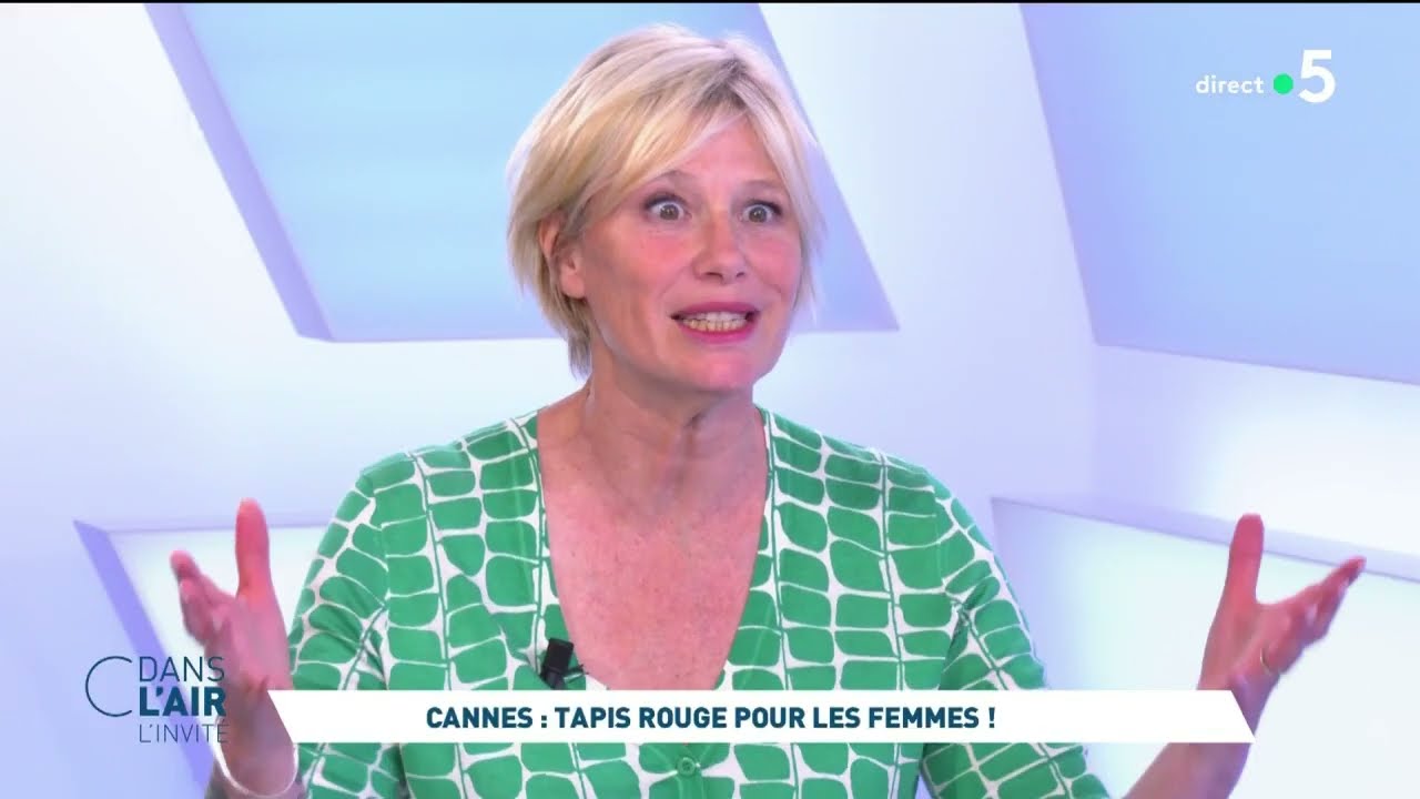Maïtena Biraben - Cannes : tapis rouge pour les femmes ! - C dans l'air l'invitée - 15.05.2024