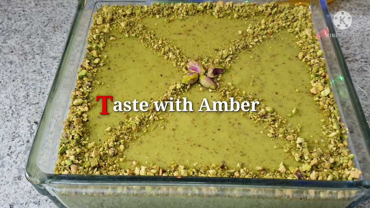Pistachio Rice Pudding || Creamy Pistachio Pudding Recipe - Taste with Amber
