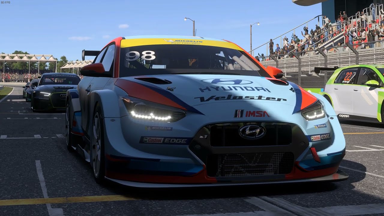 Largada ca&oacute;tica em Catalunya - Hyundai Veloster TC (Forza Motorsport Multiplayer 4K)