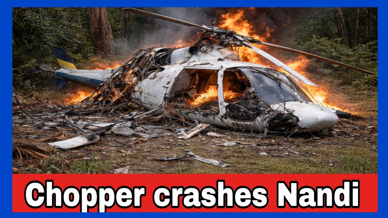 Breaking News: A chopper ferrying politicians crashes Mosop Nandi today. Helicopter crashes chepkiep