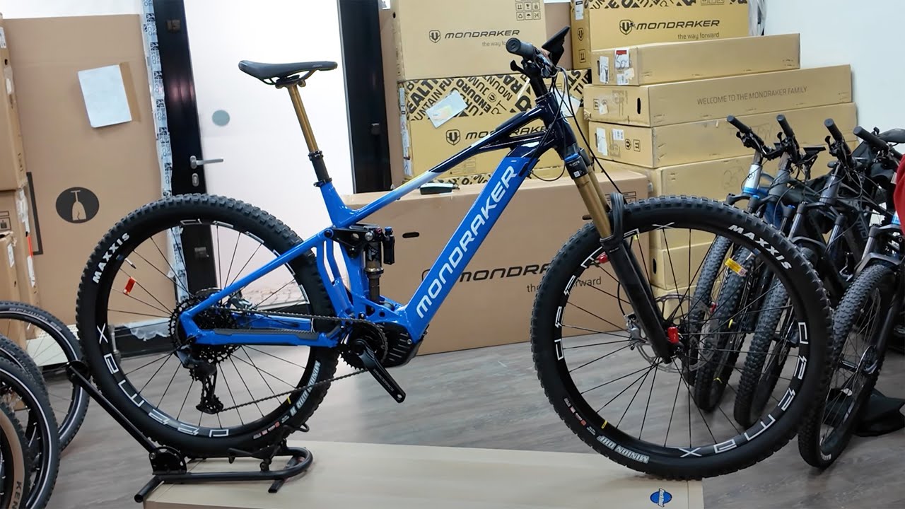 E-Bike Neuheiten 2025 MONDRAKER CRAFTY RR-24 Blau M