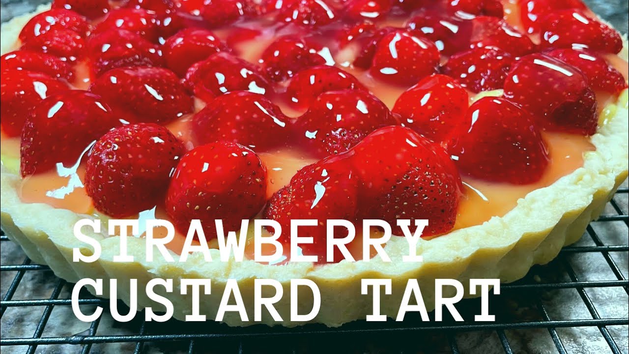 Strawberry Custard Tart