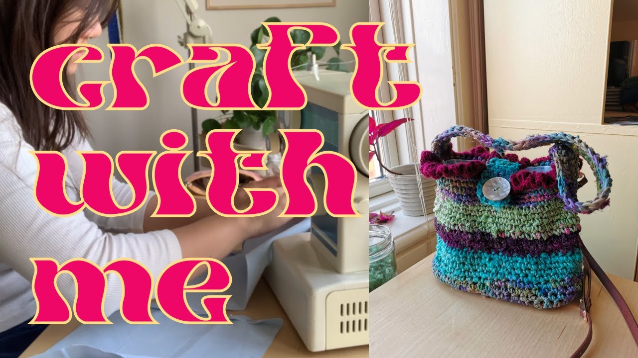 craft with me | a chatty fiber arts vlog