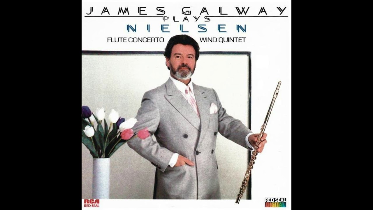 James Galway plays the Nielsen Concerto (mvt 1)