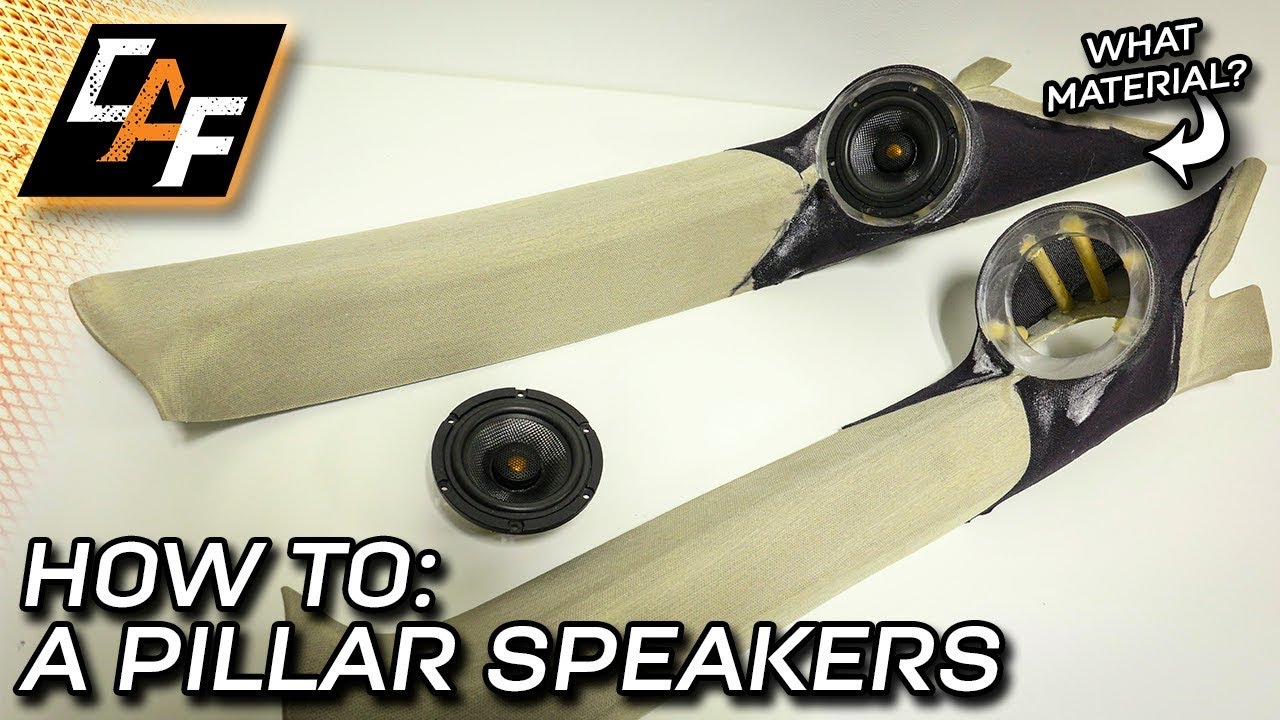 Custom A-Pillar Speakers - Stretching Grill Cloth & Modifying the Panel