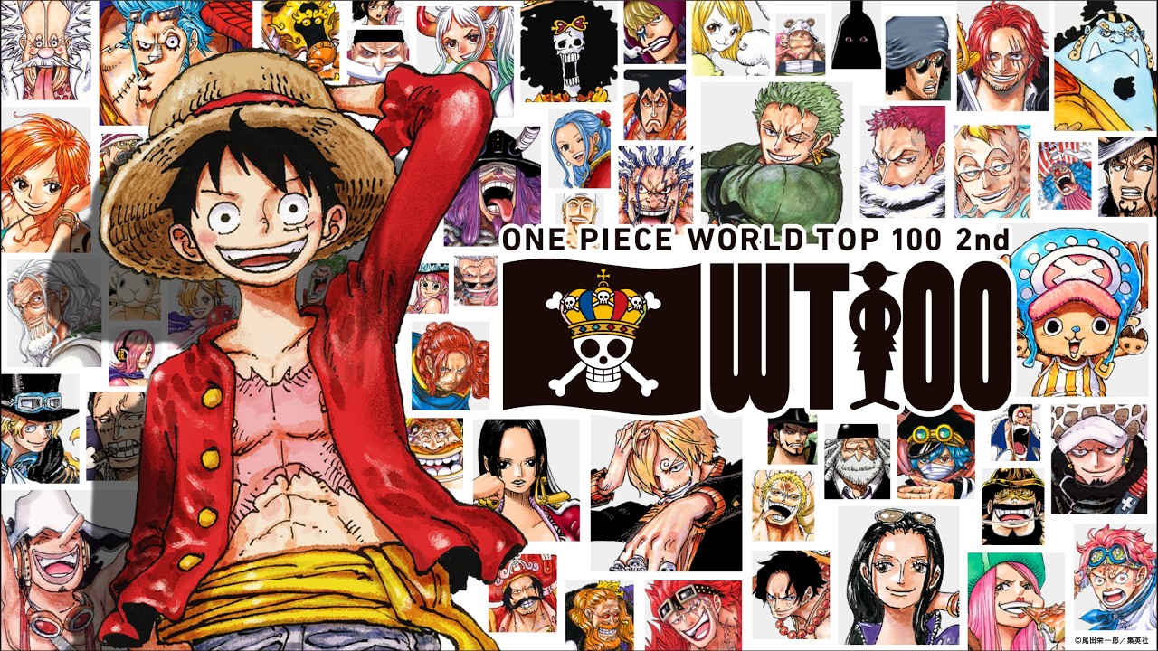 ONE PIECE | The 2nd Global Popularity Poll Starts Now! | WT100