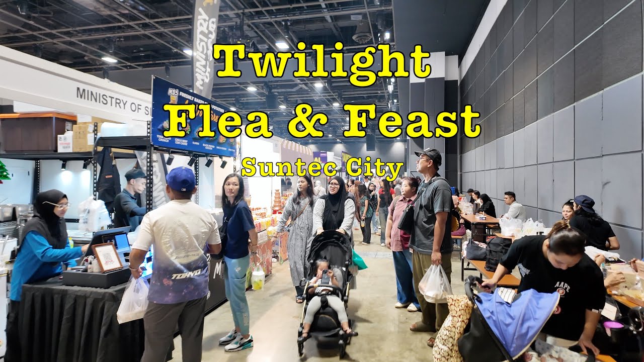 Twilight Flea & Feast at Suntec City (19-21 Dec 25) #singapore #lifestyle #fair #streetfood #halal 