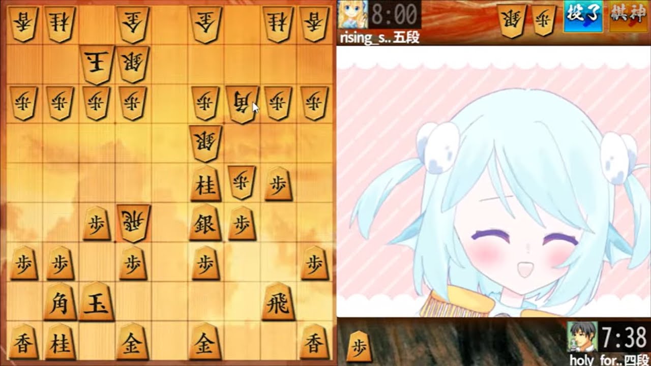 【将棋ウォーズ友対募集中】序盤研究家の詳しい解説付きライブ配信【Vtuber】