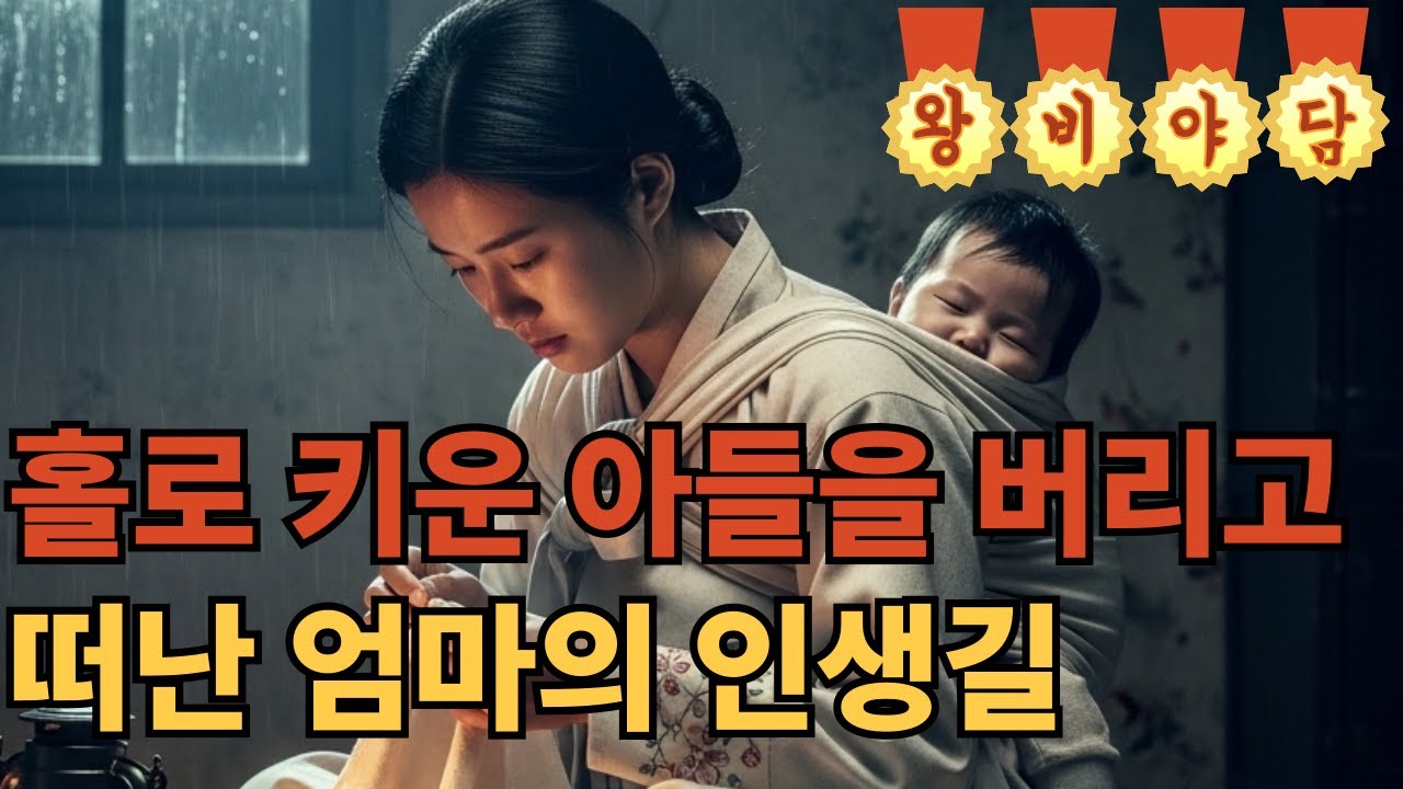 [모닥불영상] 홀로 키운 아들을 버리고 떠나온 엄마의 인생길 조선야담 사연