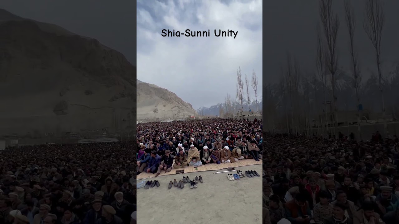 Pakistan&rsquo;s Largest Jumuatul-Wida Prayer in Skardu | Shia-Sunni Unity