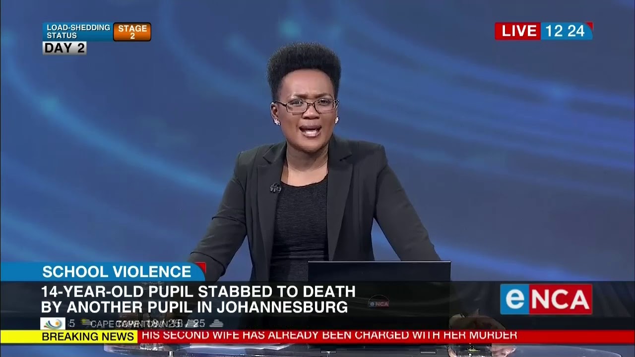 Gauteng Education talk on school stabbing
