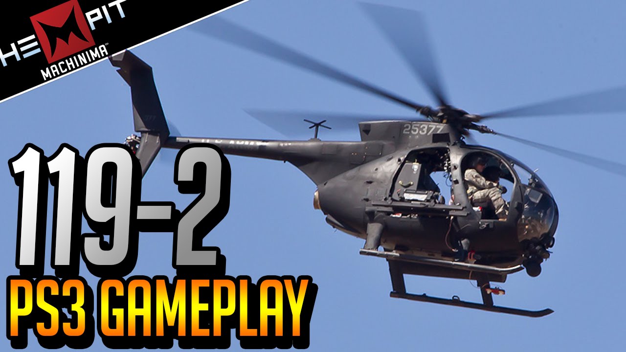 BF3 PS3 Littlebird Gameplay 119-2 Noshahr Canals RUSH