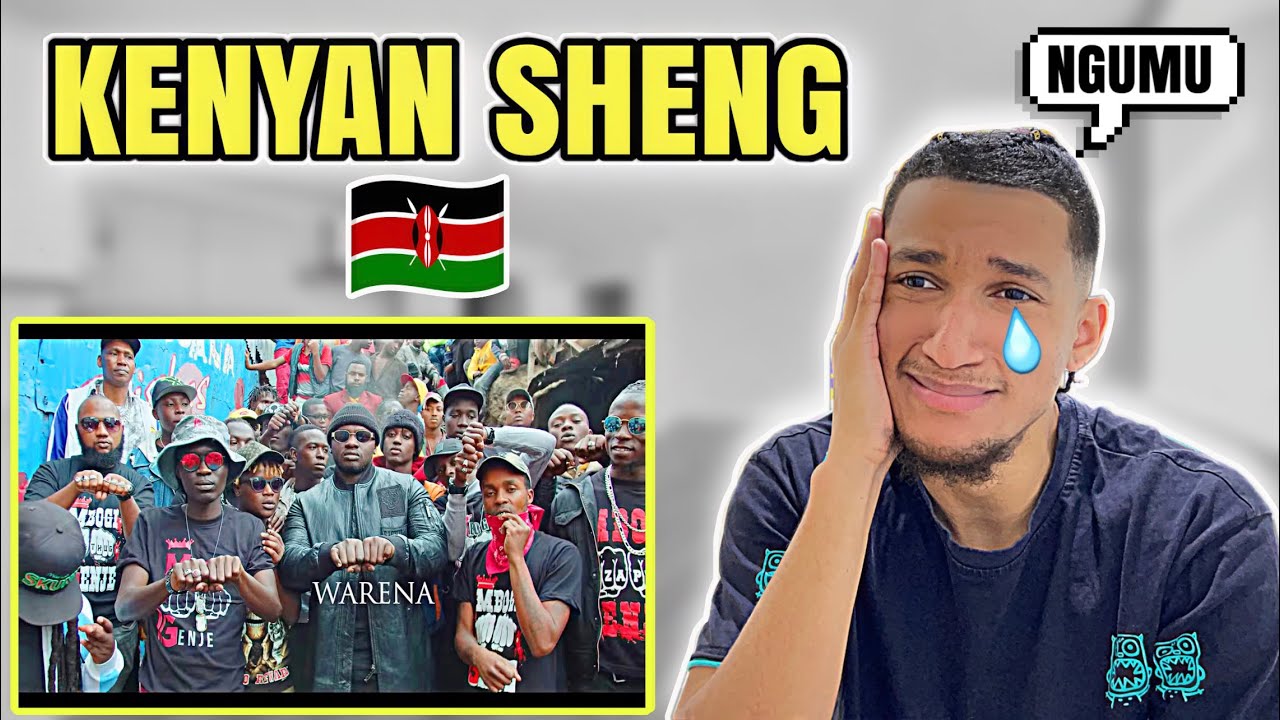 TRYING TO LEARN SHENG WHILE REACTING TO MBOGI GENJE-Warena (Official Music Video)