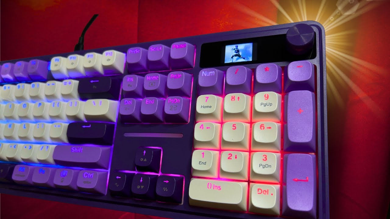 Обзор беспроводной механической игровой клавиатуры Redragon TERRAFLARE K762 PRO