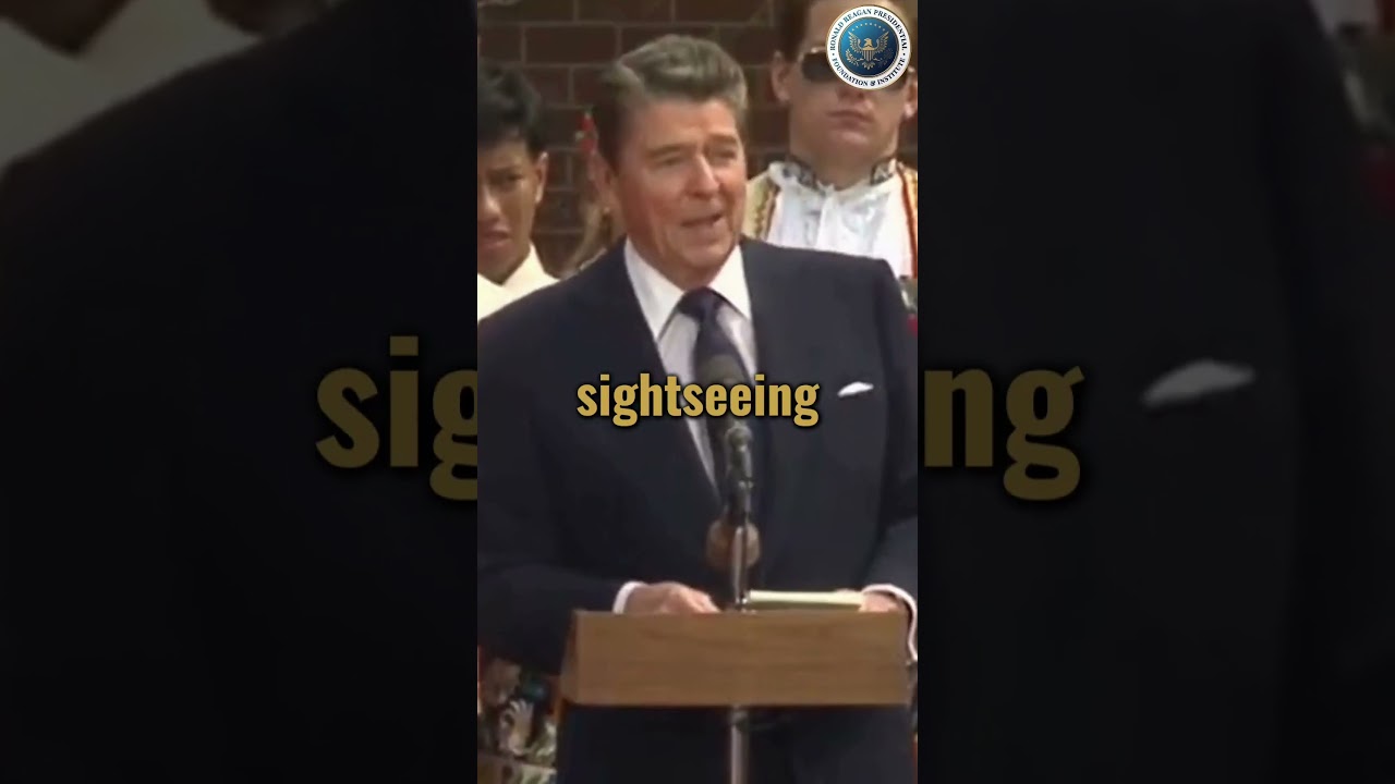 Funniest Ronald Reagan Jokes | Two World Leaders See a Waterfall #ronaldreagan #jokes #lol  #history