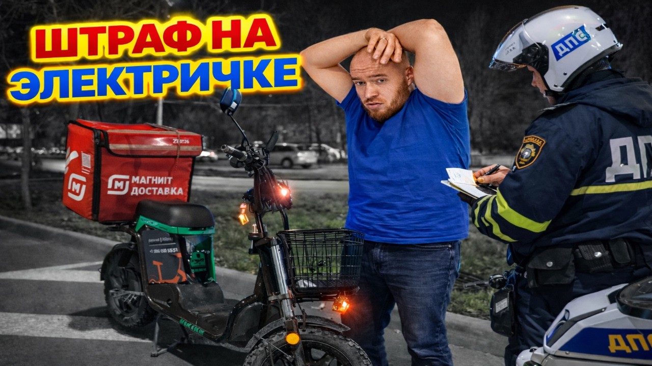 электровело штраф! что произошло? #яндексдоставка #магнитдоставка #ремонтэлектровело #яндекседа