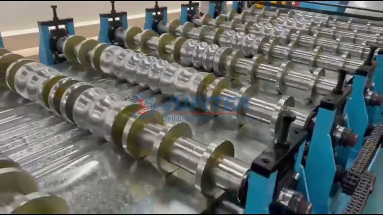 ⚡Meet the Beast Behind Perfect Corrugated Sheets – The Jupiter Corrugation Roll Forming Machine! 💥