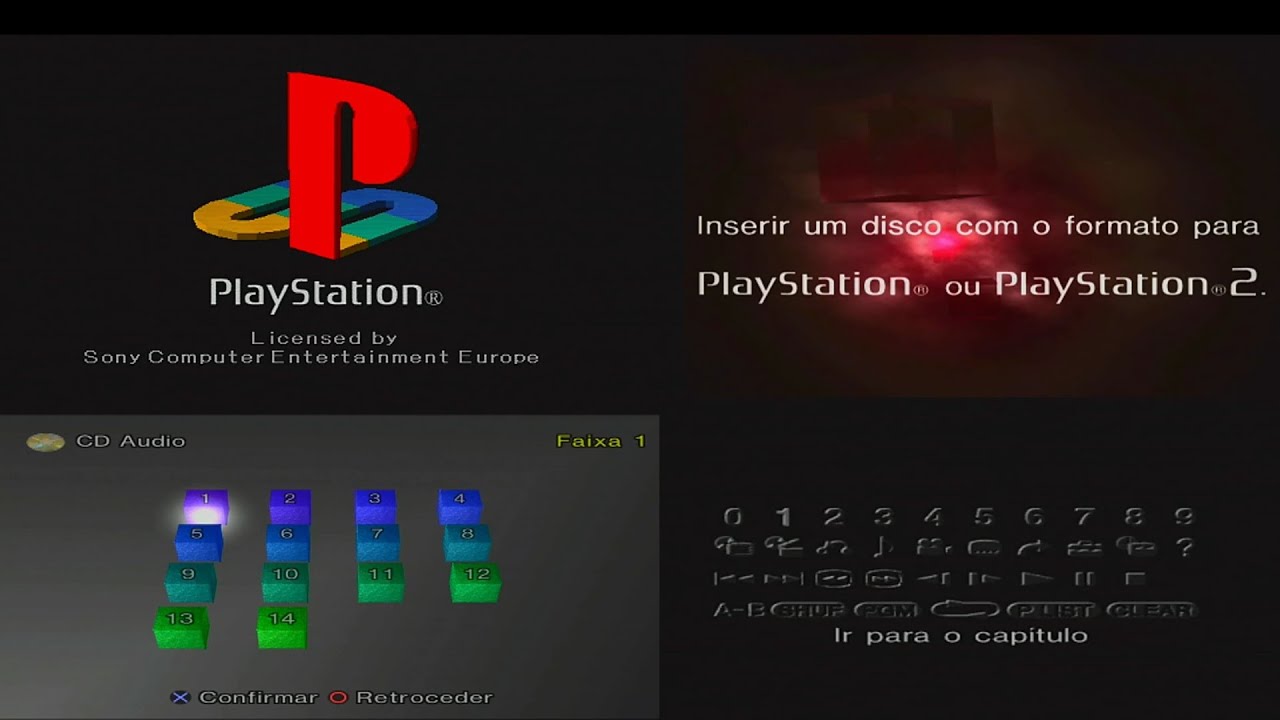 PS2 - As várias Startups do Console (DVD, Jogos, HDD etc...)