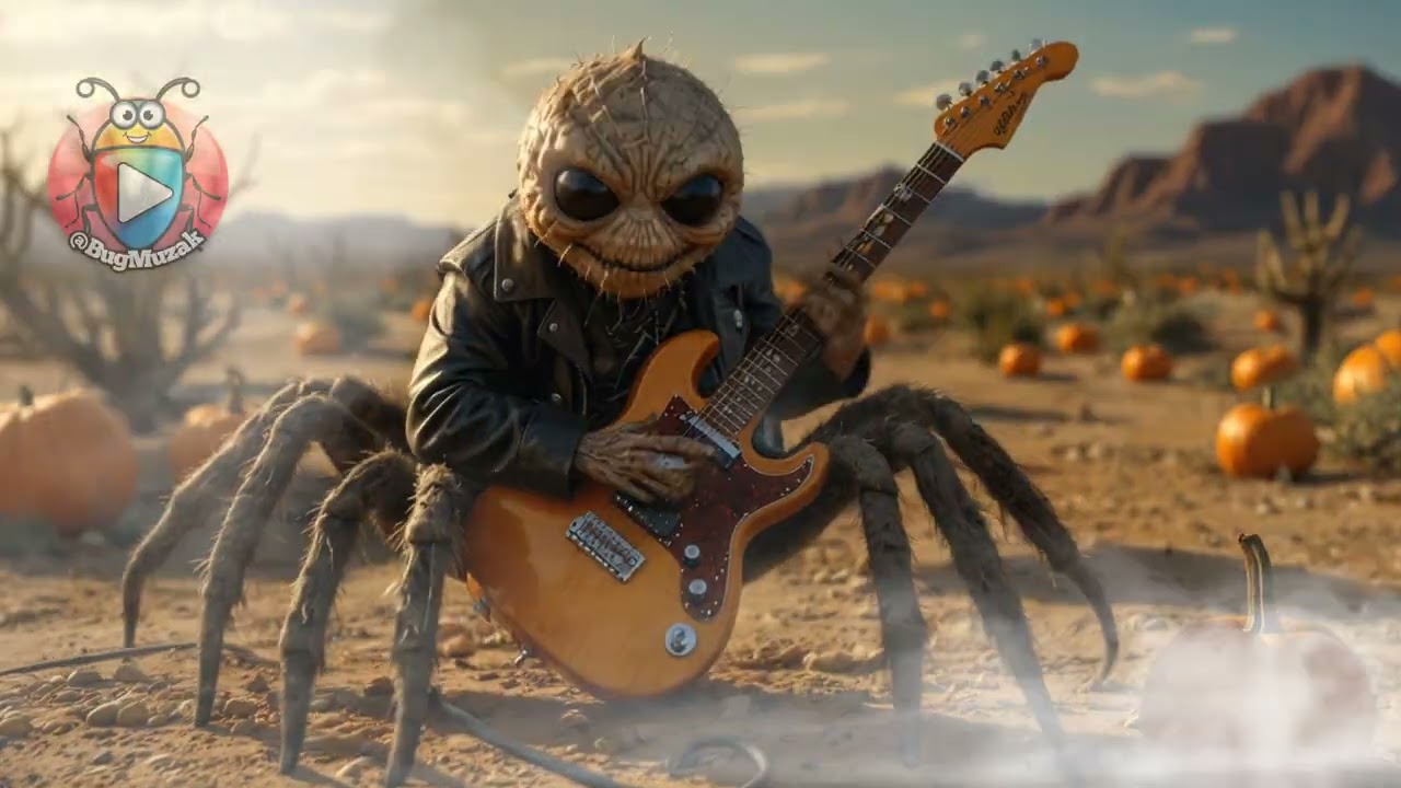 Scorpions and Desert Spiders Thrash an Original Bug Muzak Halloween Special 