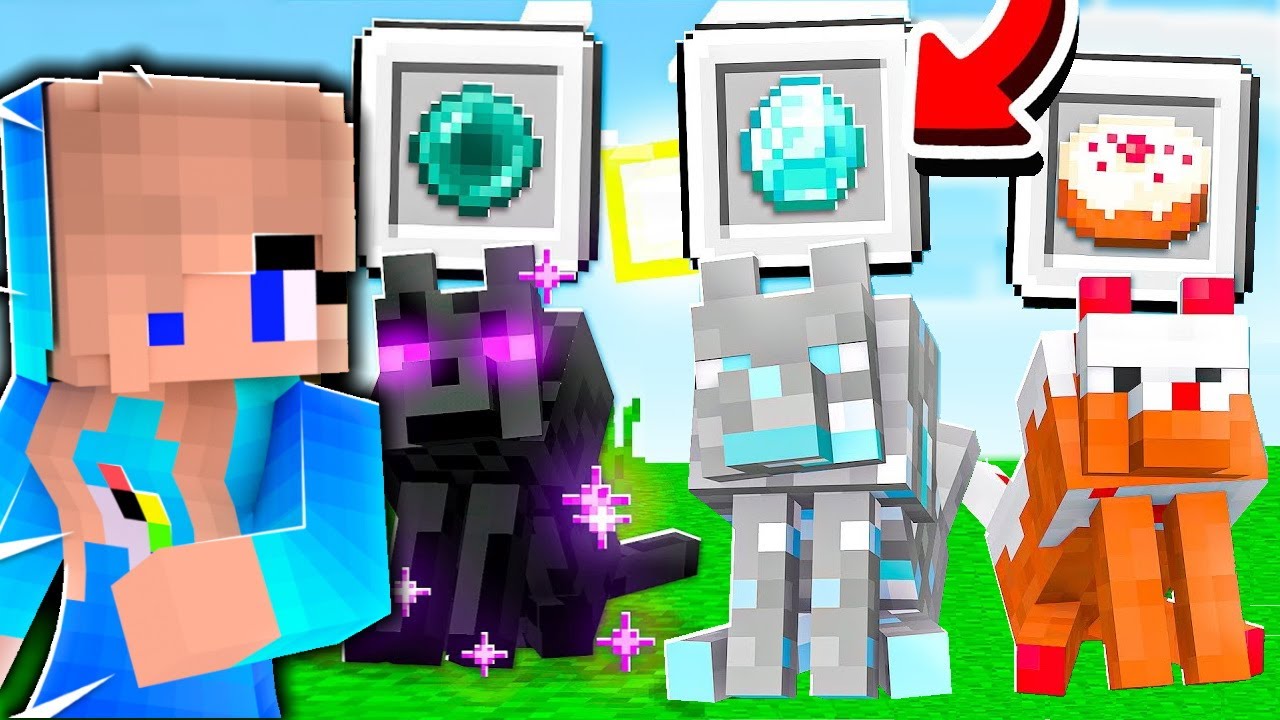 NEJZ&Aacute;HADNĚJ&Scaron;&Iacute; DRUHY PEJSKŮ V MINECRAFTU! 🐕🧟 I AnnieT & NOOB