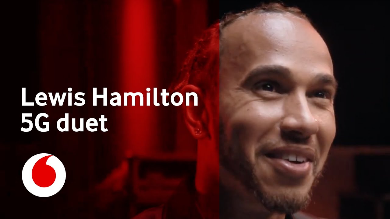 Lewis Hamilton's World's First 5G Duet | #5Gamechanger | Vodafone UK