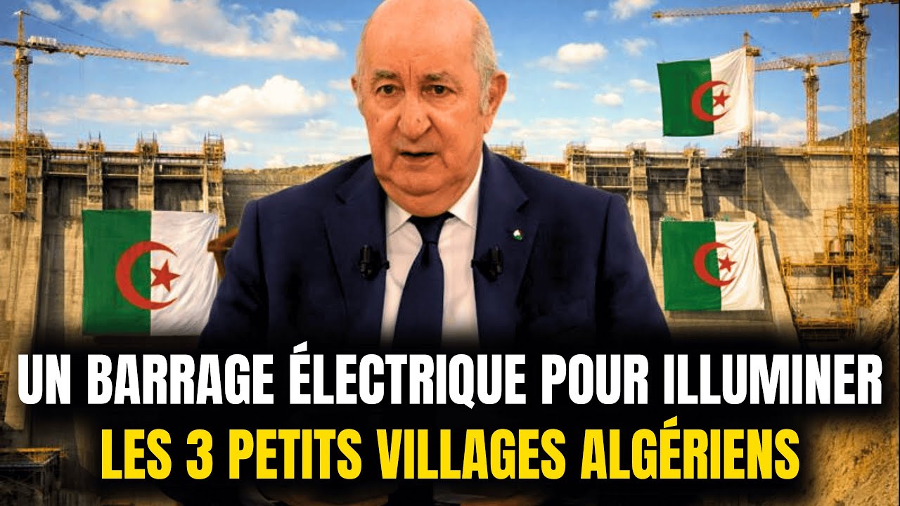 CES VILLAGES ALGÉRIENS POURRAIENT BIENTÔT AVOIR UN BARRAGE ÉLECTRIQUE