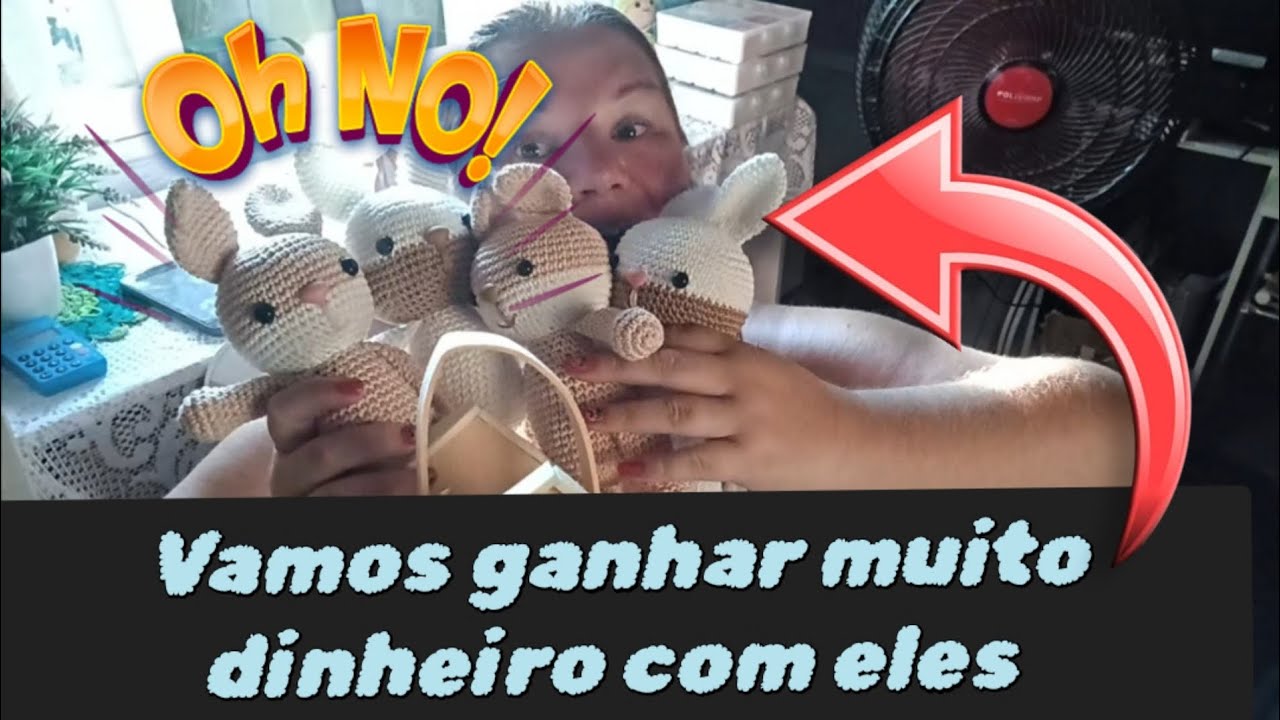 COMO VOU FAZER PARA ESSA PRODUÇÃO DE CROCHE DA DINHEIRO 
